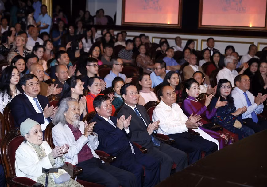 [Ảnh] Chương trình nghệ thuật kỷ niệm 100 năm ngày sinh Nhạc sĩ Văn Cao ảnh 5