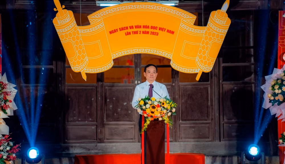 Phó Thủ tướng Chính phủ Trần Lưu Quang phát biểu tại buổi lễ khai mạc.