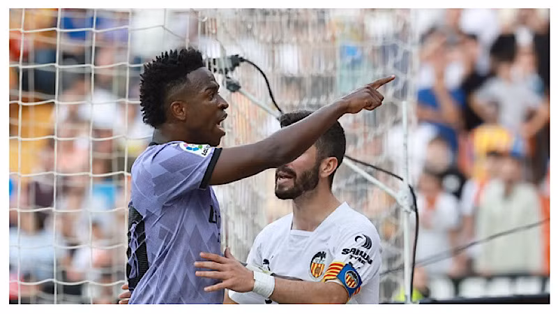 Vinicius bị phân biệt chủng tộc. (Nguồn: Getty Images/TTXVN)