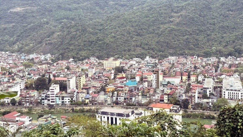 Trung tâm thành phố Hà Giang.
