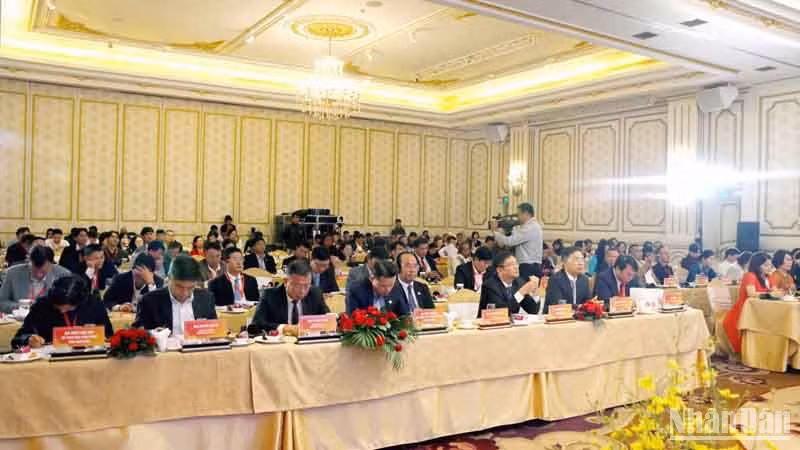 Đại biểu trong nước và quốc tế tham dự hội thảo.