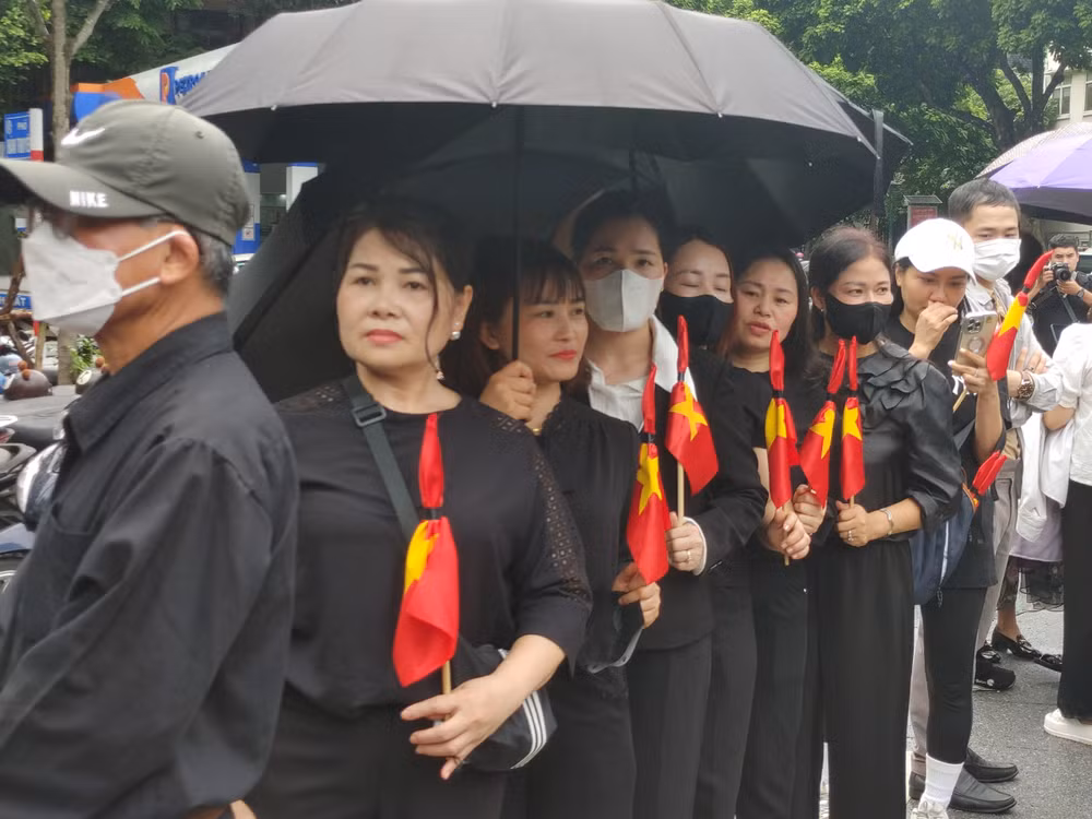 Toàn cảnh Lễ viếng Tổng Bí thư Nguyễn Phú Trọng: Trang nghiêm và xúc động ảnh 269