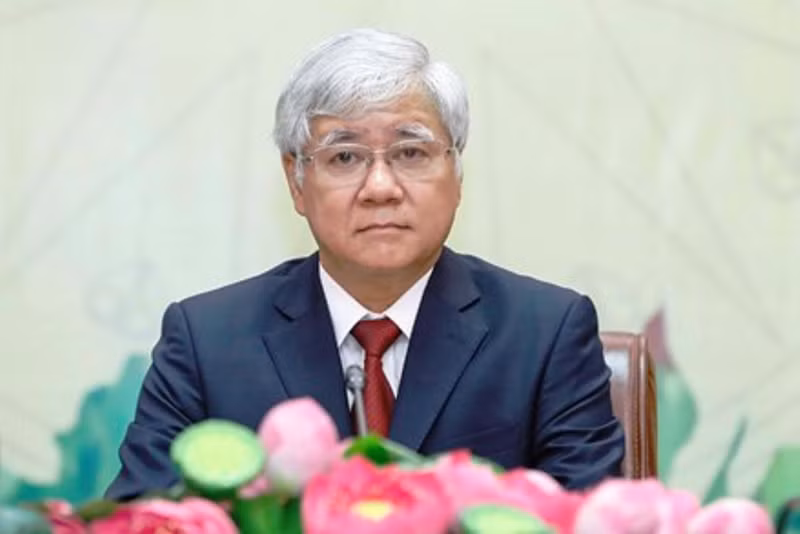 Chủ tịch Ủy ban Trung ương Mặt trận Tổ quốc Việt Nam Đỗ Văn Chiến.