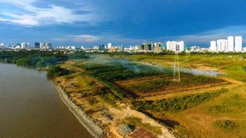 Khu đất bị các cá nhân bán rẻ trong quá trình thực hiện dự án. (Ảnh: HT)