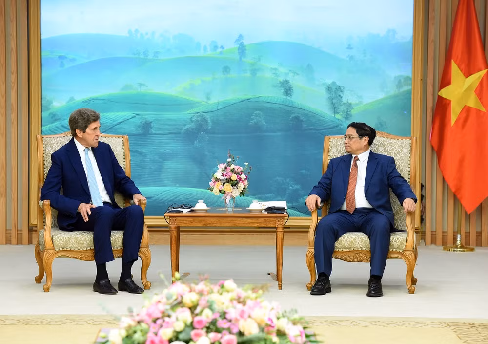 [Ảnh] Thủ tướng Phạm Minh Chính tiếp Đặc phái viên của Tổng thống Hoa Kỳ ảnh 3