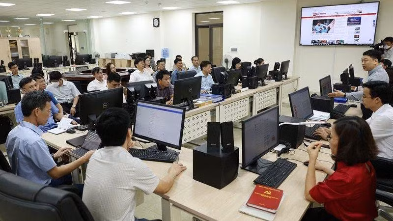 Trung tâm xuất bản hội tụ - Báo Hà Tĩnh.