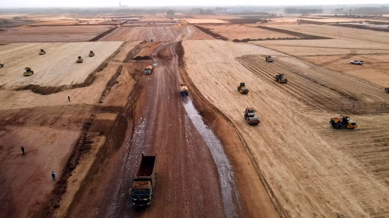 [Ảnh] Sân bay Long Thành - Đại công trường xây dựng lớn nhất cả nước ảnh 1