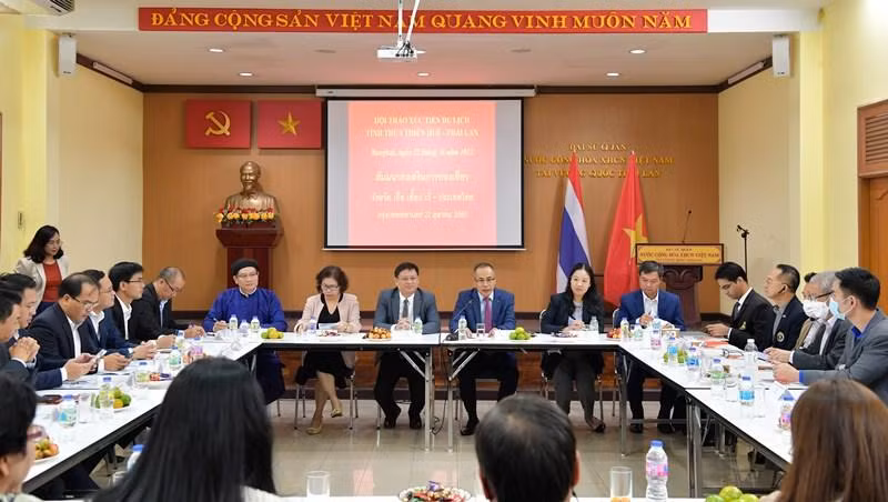 Hội thảo nhằm giới thiệu, quảng bá hình ảnh Thừa Thiên Huế là điểm đến đậm đà bản sắc văn hóa, an toàn, thân thiện và mến khách.