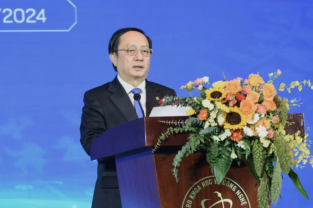 [Ảnh] Thủ tướng dự Lễ chào mừng Ngày Khoa học và Công nghệ Việt Nam ảnh 5