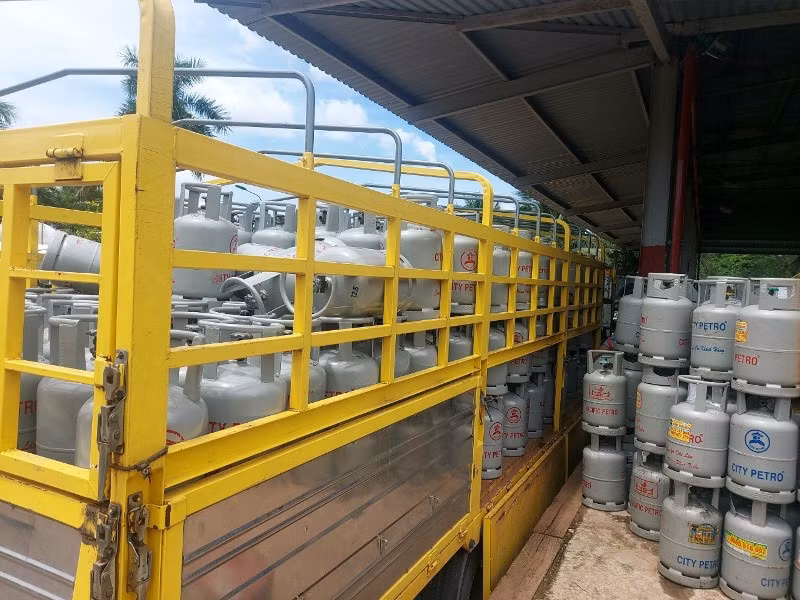 Giá gas có kỳ điều chỉnh tăng rất cao trong tháng 2/2023. (Ảnh City Petro cung cấp).