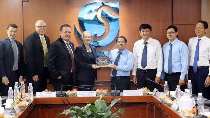 Sawaco hợp tác cùng Hoa Kỳ tăng cường an ninh, an toàn cấp nước, hướng đến cấp nước thông minh.