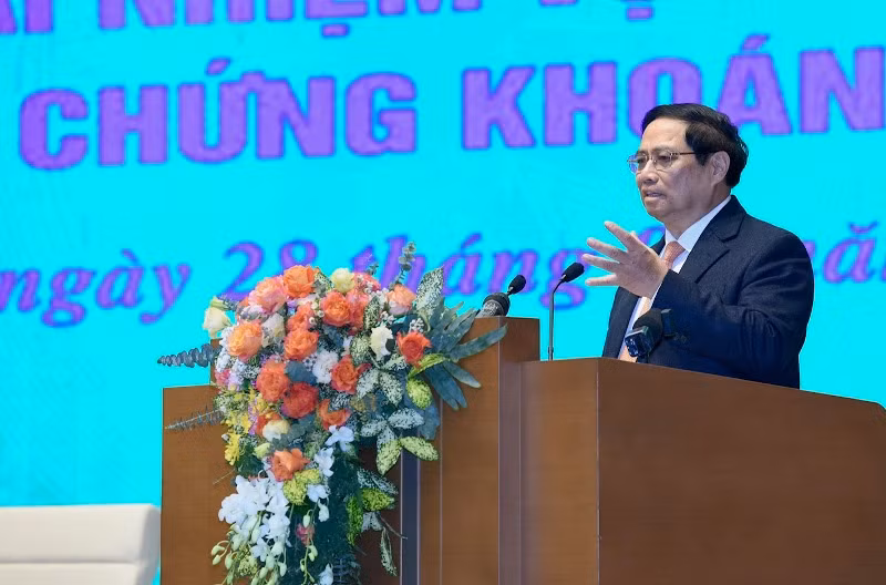 Thủ tướng Phạm Minh Chính phát biểu chỉ đạo hội nghị.