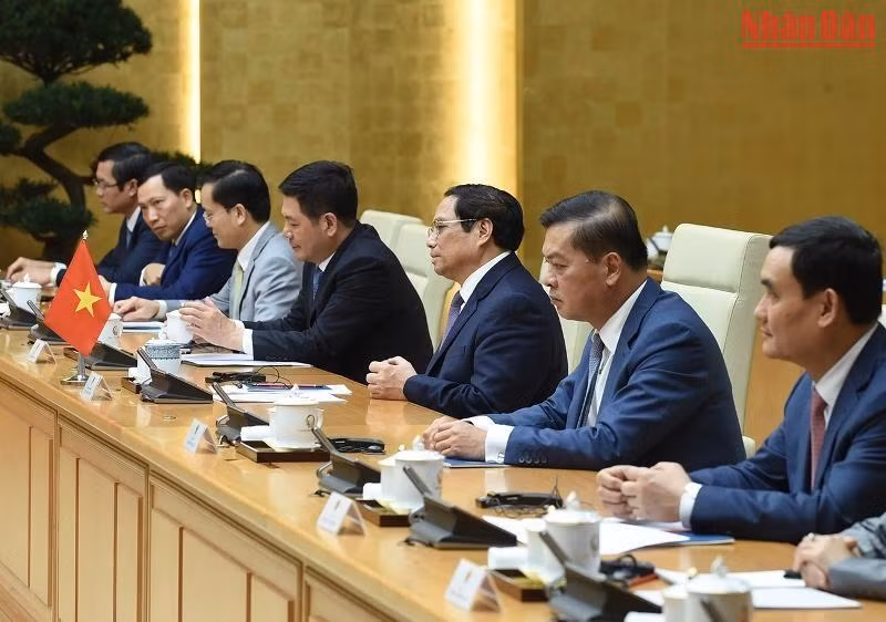 [Ảnh] Thủ tướng Phạm Minh Chính tiếp Tổng thống Cộng hòa Singapore Halimah Yacob ảnh 6