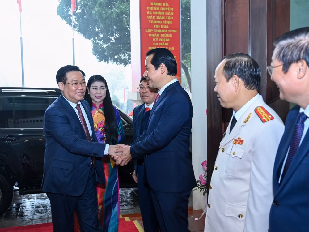 [Ảnh] Lễ kỷ niệm 60 năm Ngày Bác Hồ về thăm Vĩnh Phúc ảnh 9