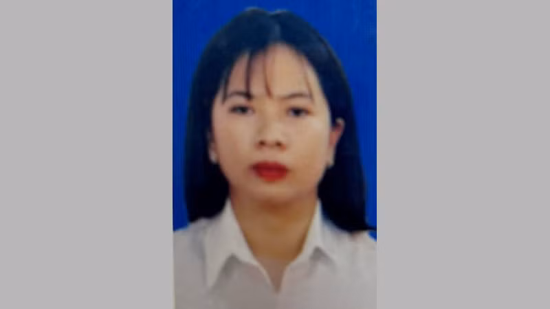 Đối tượng Đặng Thị Thu Cúc (ảnh CA cung cấp).