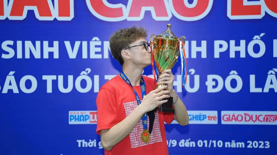 Vận động viên thi đấu ở mùa giải 2023.