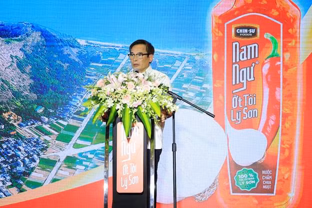 Ông Nguyễn Như Cương, Cục trưởng Cục Trồng trọt, Bộ Nông nghiệp và Phát triển nông thôn, phát biểu tại buổi lễ.