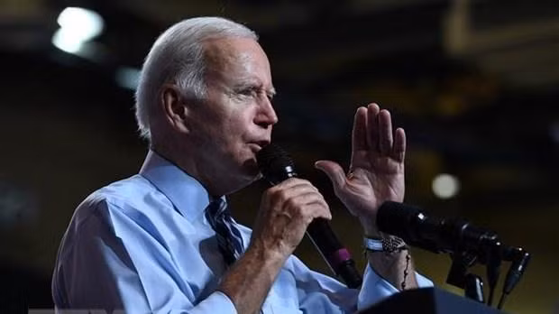 Tổng thống Mỹ Joe Biden. (Ảnh: AFP/TTXVN)