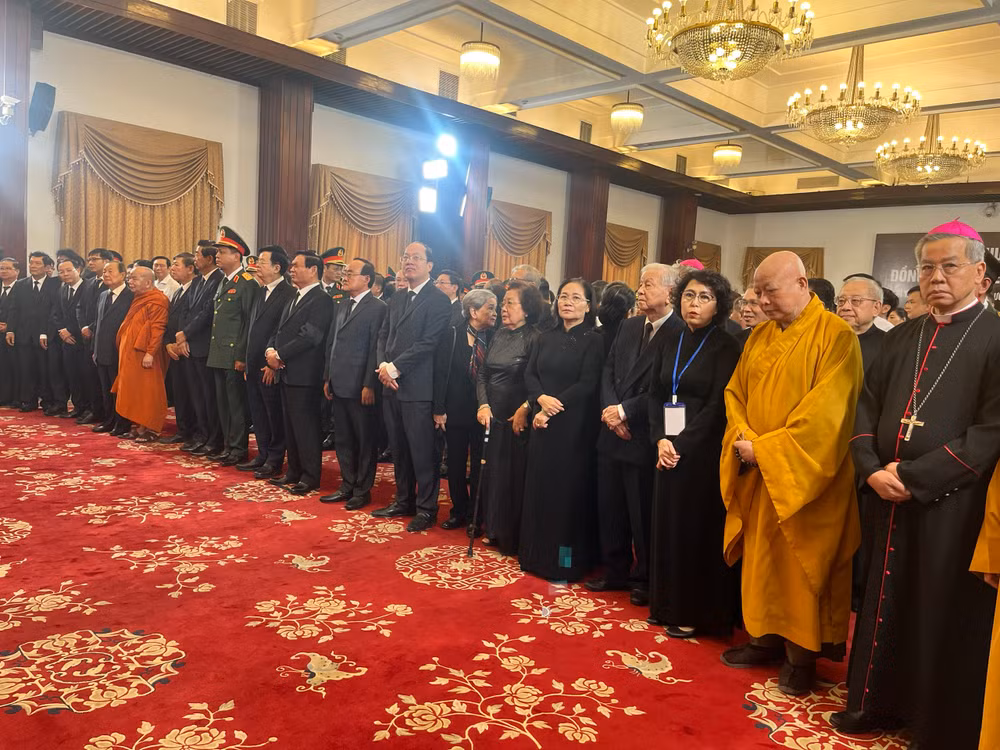 Toàn cảnh Lễ truy điệu và Lễ an táng Tổng Bí thư Nguyễn Phú Trọng ảnh 17