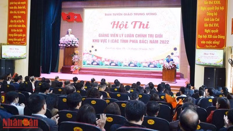 Quang cảnh Hội thi. 