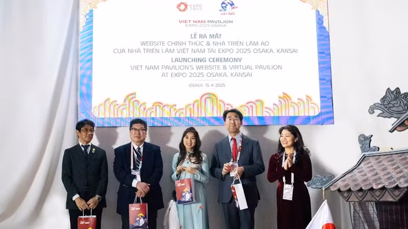 Lễ ra mắt Nhà triển lãm ảo của Việt Nam tại Expo 2025.
