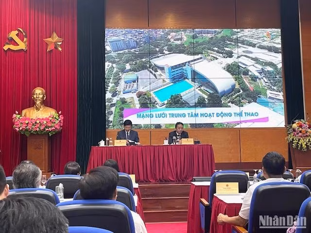 Giới thiệu nội dung quy hoạch về mạng lưới cơ sở văn hóa và thể thao tầm nhìn đến năm 2045.