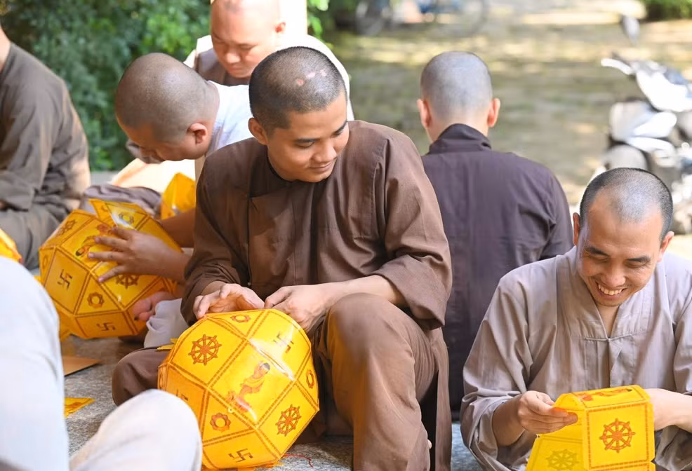 Lực lượng tình nguyện phụng sự đại lễ Vesak 2025.