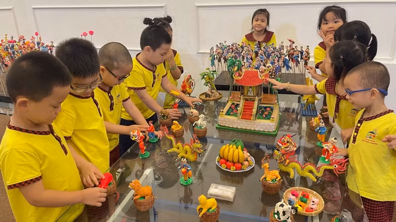 Ngày hội Thế giới tuổi thơ 2025 diễn ra tại thành phố Hoa Lư, tỉnh Ninh Bình. (Ảnh: BTC cung cấp)