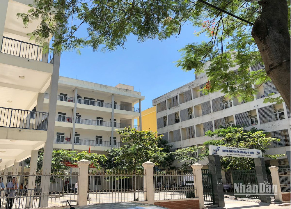 Trường trung học phổ thông chuyên Khoa học tự nhiên (Ảnh: VIỆT DŨNG)