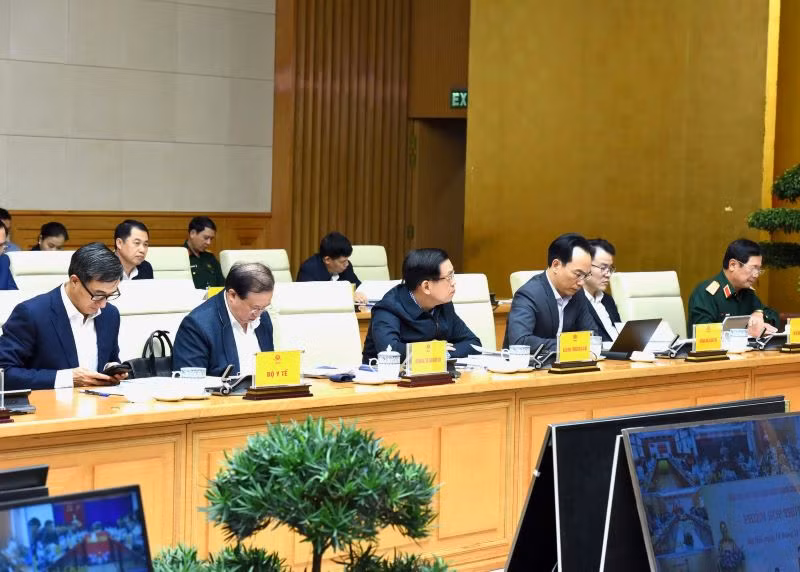 Đại diện lãnh đạo các Bộ, ban, ngành tham dự hội nghị.