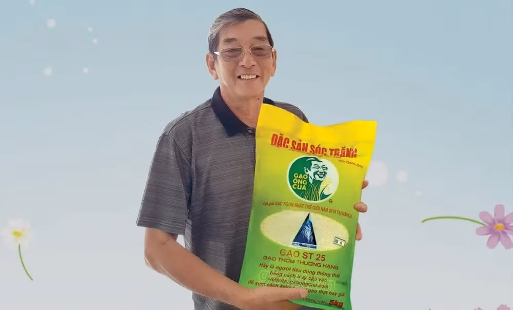 Gạo ST25 của ông Hồ Quang Cua đã vượt qua gạo Campuchia và Ấn Độ và thắng giải ở cuộc thi gạo ngon nhất thế giới năm 2023.