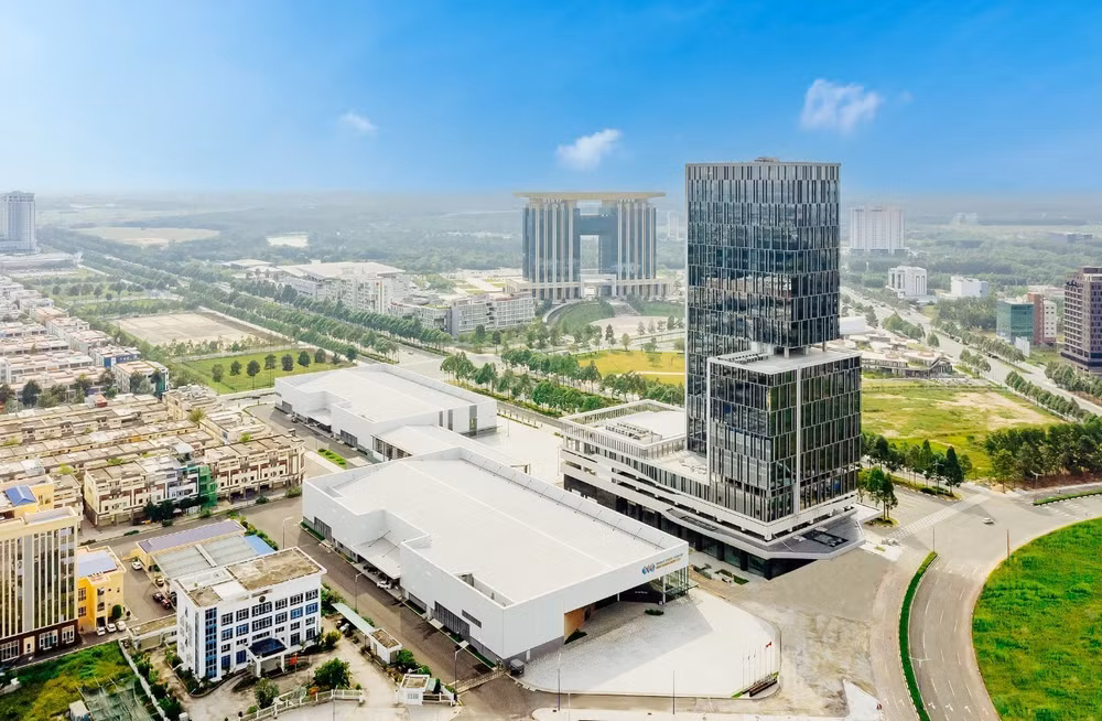 Một góc trung tâm Vùng đổi mới sáng tạo Bình Dương.