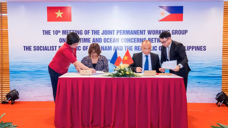 Cuộc họp Nhóm công tác chung giữa Việt Nam và Philippines về các vấn biển và đại dương lần thứ 10.