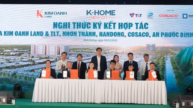 Ký kết hợp tác với các nhà thầu xây dựng dự án K-Home New City đúng tiến độ đề ra với chất lượng tốt nhất.