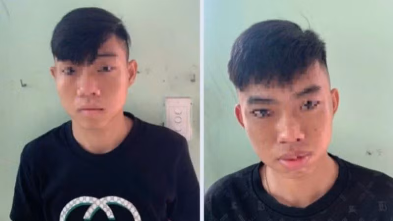 Các đối tượng liên quan vụ gây rối trật tự công cộng.