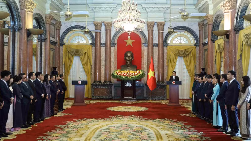 Toàn cảnh buổi gặp mặt.