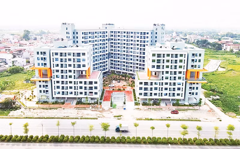 Dự án nhà ở xã hội Thăng Long Green City (Đông Anh) dự kiến hoàn thành vào quý IV/2026.