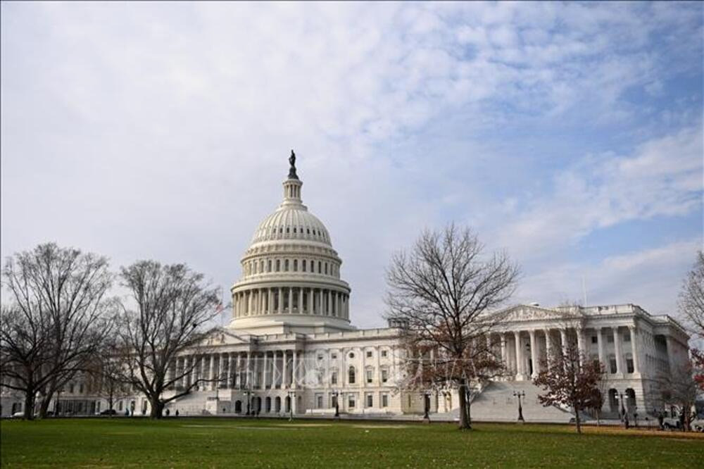 Tòa nhà Quốc hội Mỹ tại Washington, D.C. (Ảnh: TTXVN)