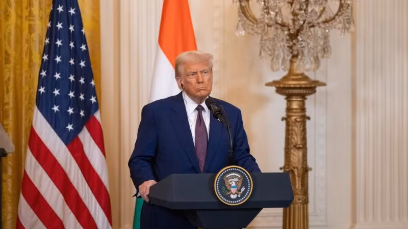 Tổng thống Mỹ Donald Trump. (Ảnh: XINHUA)