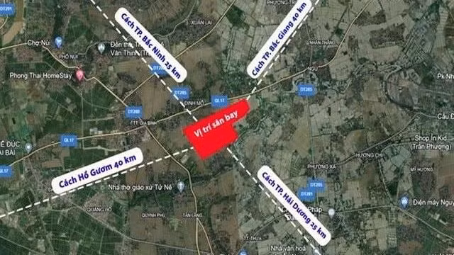 Chiều dài đoạn tuyến kết nối sân bay Gia Bình với Thủ đô Hà Nội thuộc địa phận thành phố Hà Nội dài 14km (không bao gồm đoạn nhánh kết nối).