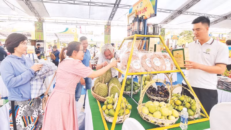 Huyện Tiên Phước (Quảng Nam) tổ chức Ngày hội giới thiệu sản phẩm OCOP từ địa phương.