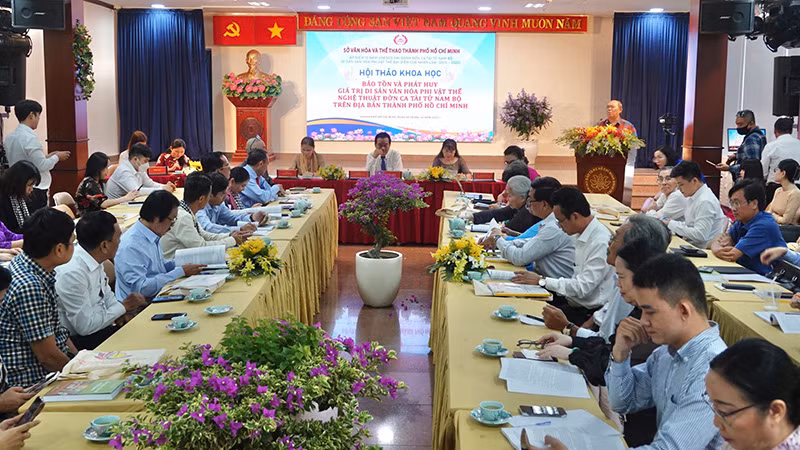 Quang cảnh hội thảo.