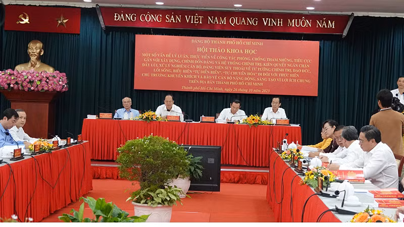 Quang cảnh hội thảo.