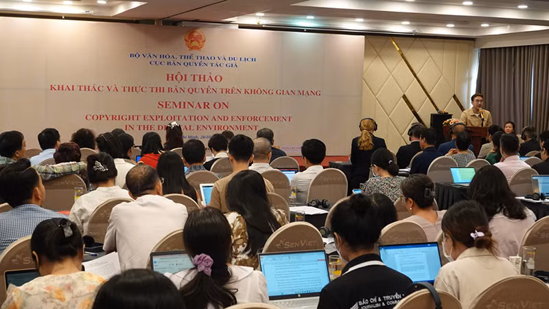 Quang cảnh hội thảo.