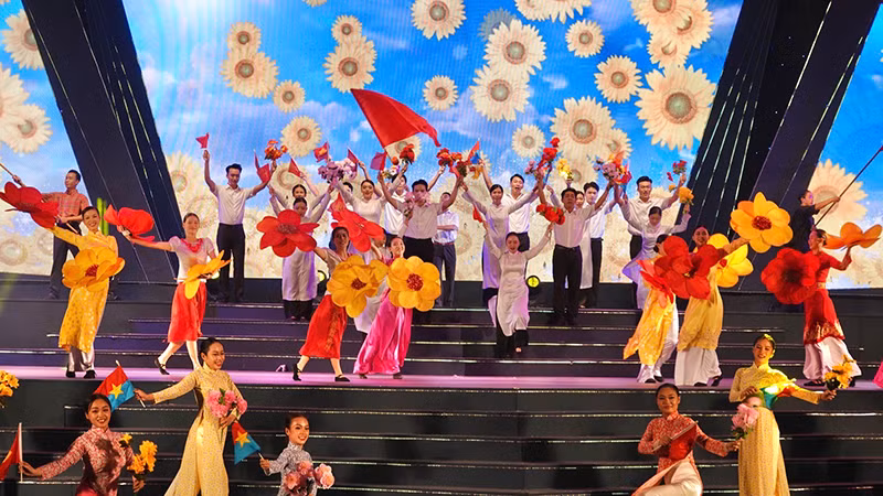 Một tiết mục trong chương trình.