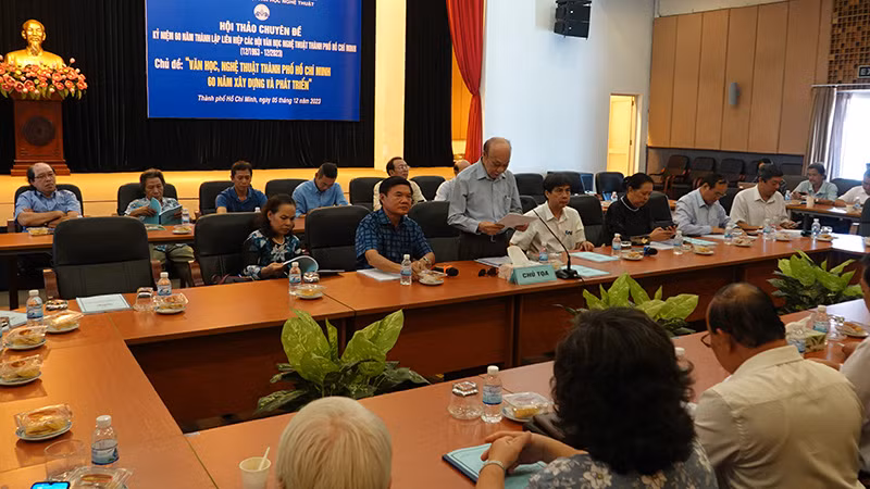 Quang cảnh buổi hội thảo.