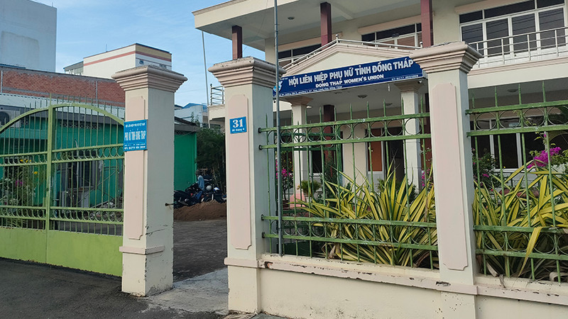 Trụ sở Hội Liên hiệp Phụ nữ tỉnh Đồng Tháp.