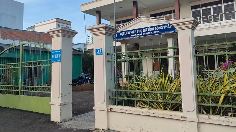 Trụ sở Hội Liên hiệp Phụ nữ tỉnh Đồng Tháp.