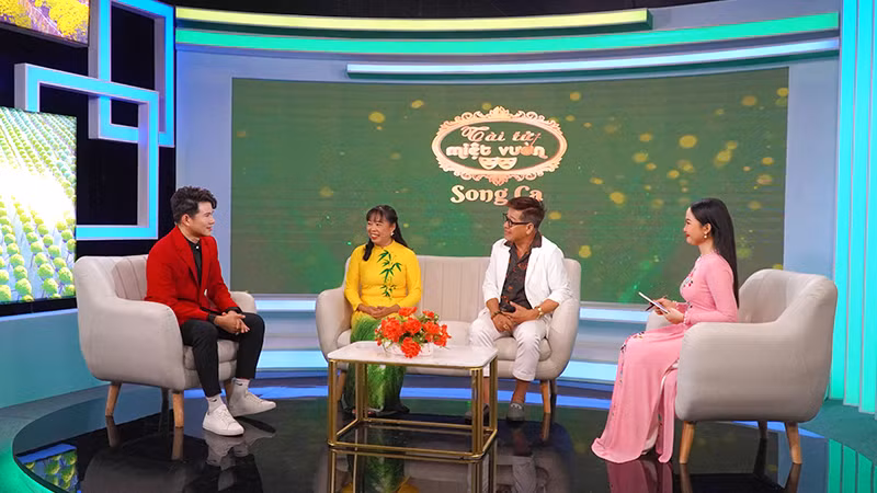 Công bố phát sóng chương trình Tài tử miệt vườn 2023-Phiên bản song ca. (Ảnh: HỮU NGHĨA)