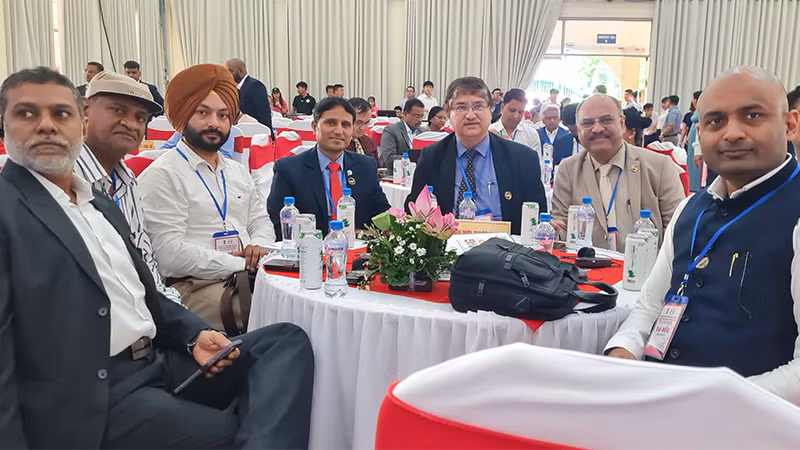 Các đại biểu Ấn Độ tham gia Hội nghị hợp tác thương mại và đầu tư. Các đại biểu Ấn Độ tham gia Hội nghị hợp tác thương mại và đầu tư.